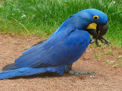 Hyacinthine macaw